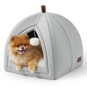 Convertible Pet Tent for Cats and Small Dogs